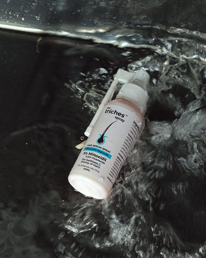 the triches spray – 5% Minoxidil, 0.25% Finasteride & Biotin 0.2% | Hair Regrowth Solution (60ml)